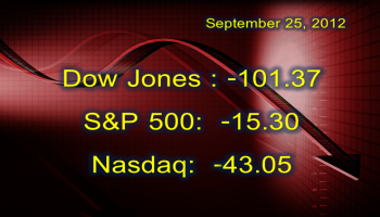Dow Jones September 25 2012